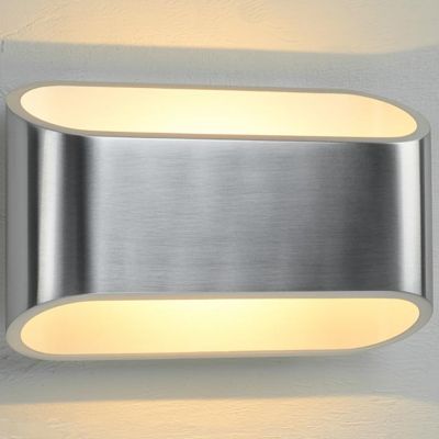 Bruck Lighting Eclipse 1 Wall Sconce - Color: White - WALL/EC1/30K/AL/WH