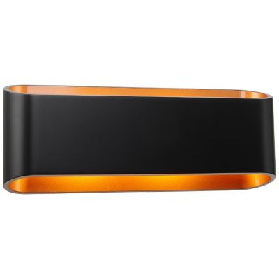 Bruck Lighting Eclipse 2 Wall Sconce - Color: Black - WALL/EC2/30K/BK/G