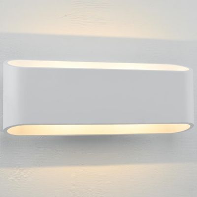 Bruck Lighting Eclipse 2 Wall Sconce - Color: White - WALL/EC2/30K/WH/WH