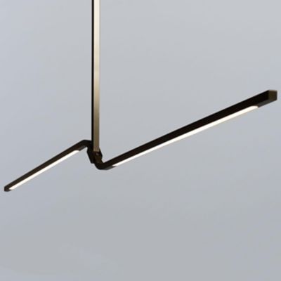 Boyd Lighting Branch LED Linear Chandelier - Color: Brass - Size: 84 - 1