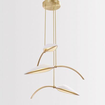 BOY2179415 Boyd Lighting Spire LED Leaf Pendant Light - Color sku BOY2179415