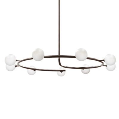 Blueprint Lighting Fibonacci Chandelier - Color: Bronze - Size: 9 light - B