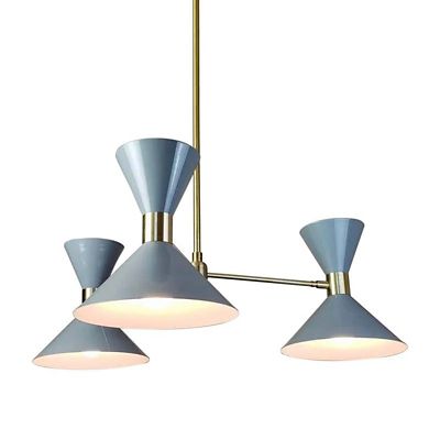 Blueprint Lighting Monarch Chandelier - Color: Beige - Size: 3 light - BL-0