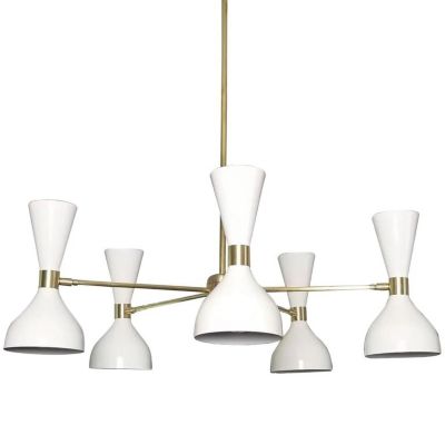 BPT2326540 Blueprint Lighting Ludo Chandelier - Color: White  sku BPT2326540