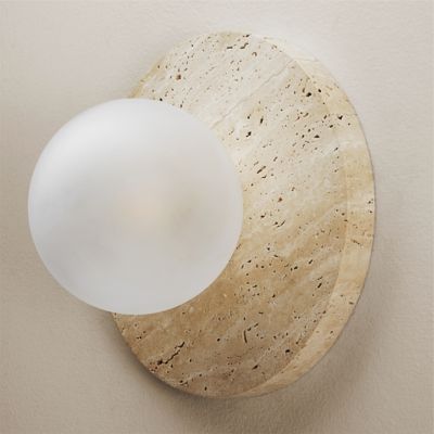 Blueprint Lighting Lucie Flushmount Light / Wall Sconce - Color: Cream - Si