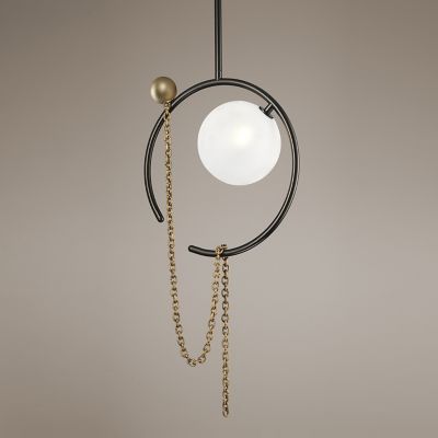 Blueprint Lighting Madeleine Pendant Light - Color: Bronze - Size: 1 light 