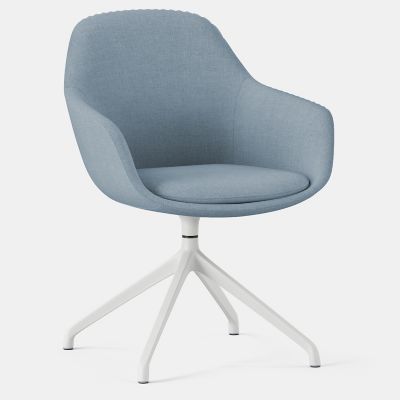 Branch Guest Swivel Chair - Color: Blue - 11-15-00-42