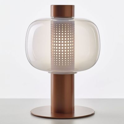 Brokis Bonbori Outdoor Table Lamp - Color: Copper - Size: Small - US1166-CG