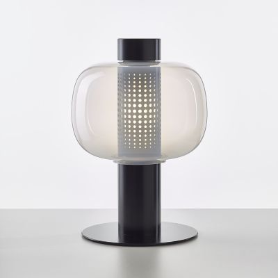 Brokis Bonbori Outdoor Table Lamp - Color: Grey - Size: Small - US1166-CGC3