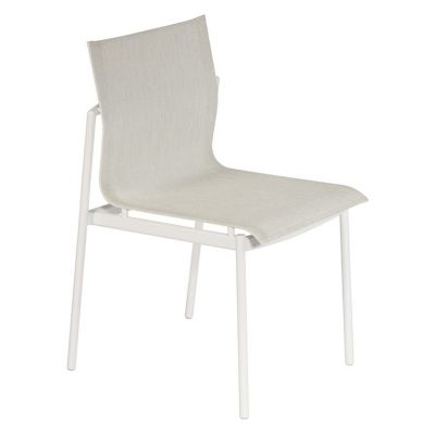 Barlow Tyrie Around Outdoor Dining Side Chair in White