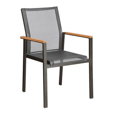 Barlow Tyrie Aura Outdoor Dining Armchair in Black