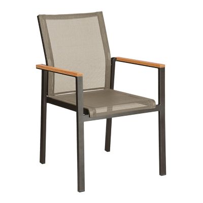 Barlow Tyrie Aura Outdoor Dining Armchair in Black