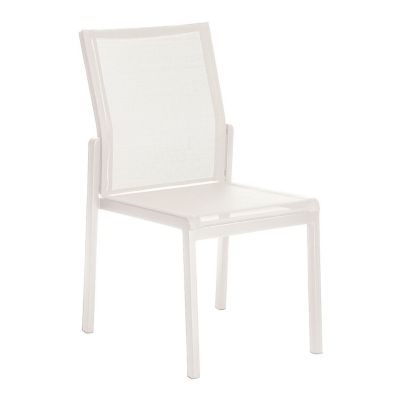 Barlow Tyrie Aura Outdoor Dining Side Chair in White