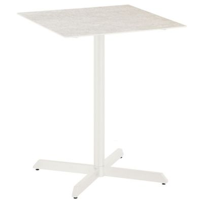Barlow Tyrie Equinox Outdoor Pedestal Counter Table in White