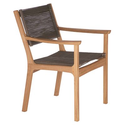 Barlow Tyrie Monterey Outdoor Dining Armchair in Brown