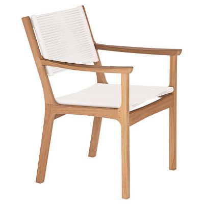 Barlow Tyrie Monterey Outdoor Dining Armchair in Brown