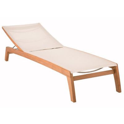 Barlow Tyrie Horizon Outdoor Lounger in Brown