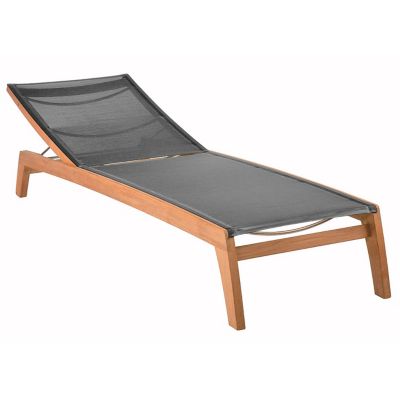 Barlow Tyrie Horizon Outdoor Lounger in Brown