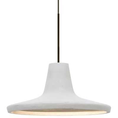 Besa Lighting Modus Mini Pendant Light - Color: White - Size: 1 light - 1XT