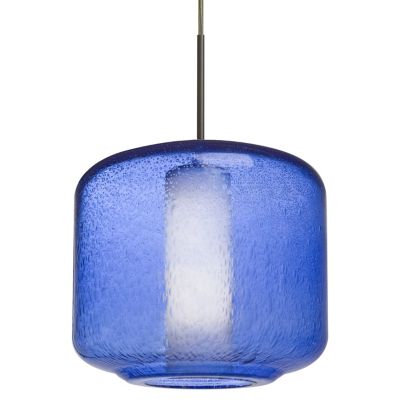 Besa Lighting Niles 10 Pendant Light - Color: Blue - Size: 1 light - 1JT-NI