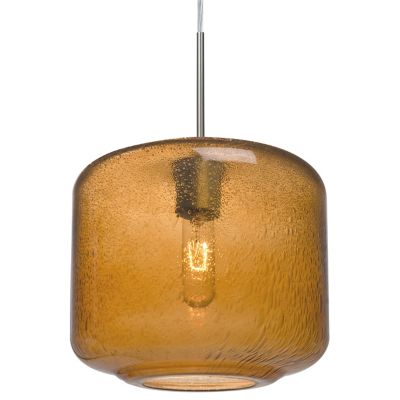 Besa Lighting Niles 10 Pendant Light - Color: Amber - Size: 1 light - 1JT-N