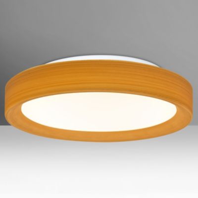 Besa Lighting Pella LED Flushmount Light - Color: Beige - Size: 16 - PEL