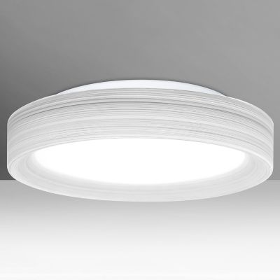 Besa Lighting Pella LED Flushmount Light - Color: Grey - Size: 16 - PELL