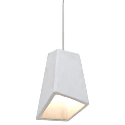 Besa Lighting Skip Mini Pendant Light - Color: White - Size: 1 light - 1XT-