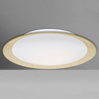 Besa Lighting Tuca Flushmount Light - Color: Gold - Size: 19- - TUCA19GF