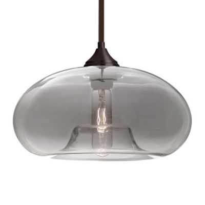 Besa Lighting Bana Mini Pendant Light - Color: Bronze - Size: 1 light - 1JT