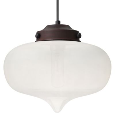 Besa Lighting Mira Mini Pendant Light - Color: Brown - Size: 1 light - 1JT-