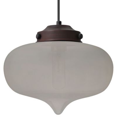 Besa Lighting Mira Mini Pendant Light - Color: Brown - Size: 1 light - 1JT-