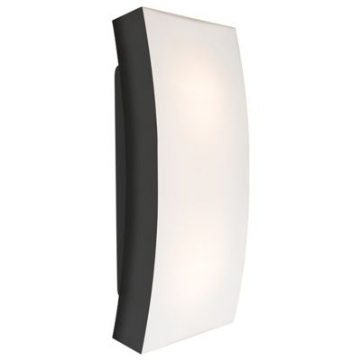 Besa Lighting Billow 15 Indoor/Outdoor Wall Sconce - Color: Black - Size: 2