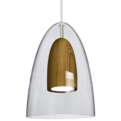 Besa Lighting Dano LED Mini Pendant Light - Color: Silver - 1JT-DANOCLMD-LE