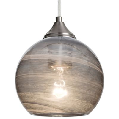 Besa Lighting Jilly Mini Pendant Light - Color: Silver - 1JT-JILLYSM-SN