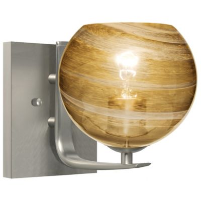 Besa Lighting Jilly Wall Sconce - Color: Silver - 1WC-JILLYAM-SN