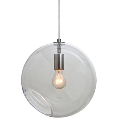 Besa Lighting Maestro Pendant Light - Color: Clear - Size: Medium - 1JT-MAE