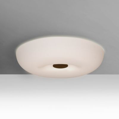 Besa Lighting Nimbus LED Flushmount Light - Color: White - Size: Small - NI