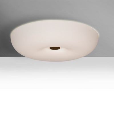 Besa Lighting Nimbus LED Flushmount Light - Color: White - Size: Medium - N