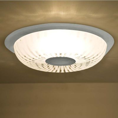 Besa Lighting Spira LED Flushmount Light - Color: Clear - Size: 1 light - S