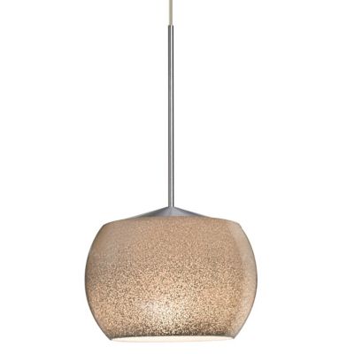 Besa Lighting Keno LED Pendant Light - Color: Grey - Size: 1 light - 1XT-KE