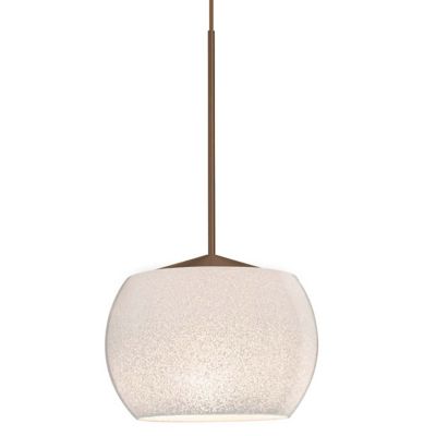 Besa Lighting Keno LED Pendant Light - Color: White - Size: 1 light - 1XT-K