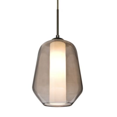 Besa Lighting Link Cord Mini Pendant Light - Color: Clear - 1JT-LINKSM-BK