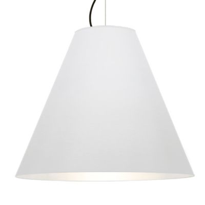 Besa Lighting Dylan LED Cable Pendant Light - Color: White - 1KX-DYLANWH-LE