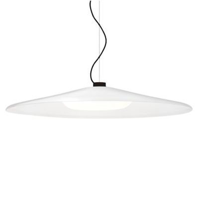 Besa Lighting Swan LED Cable Pendant Light - Color: Black - 1KX-SWANWH-LED-