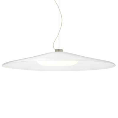 Besa Lighting Swan LED Cable Pendant Light - Color: Silver - 1KX-SWANWH-LED