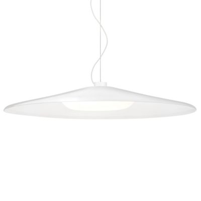 Besa Lighting Swan LED Cable Pendant Light - Color: White - 1KX-SWANWH-LED-