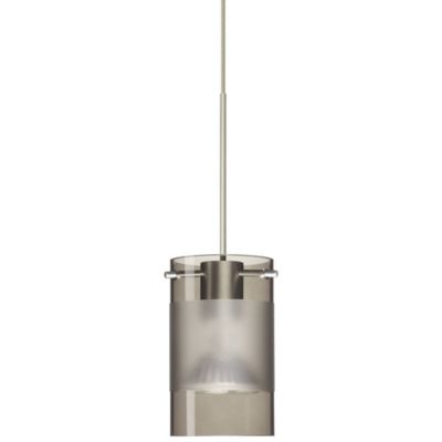 Besa Lighting Scope LED Mini Pendant Light - Color: Grey - Size: 1 light - 