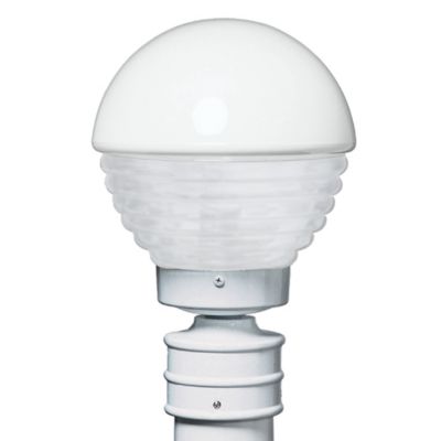 Besa Lighting 3061 Series Outdoor Post Light - Color: White - 306153-POST-F