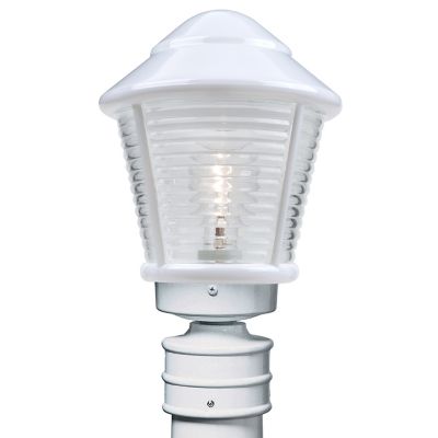 Besa Lighting Costaluz 3100 Series Outdoor Post Light - Color: White - 3100